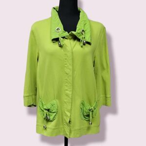 𝅺good Fortune Green Jacket - Size Medium